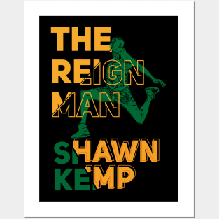 Shawn Kemp // The Reign Man Posters and Art